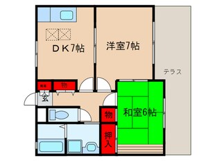 ヒルトップ石神井公園の物件間取画像